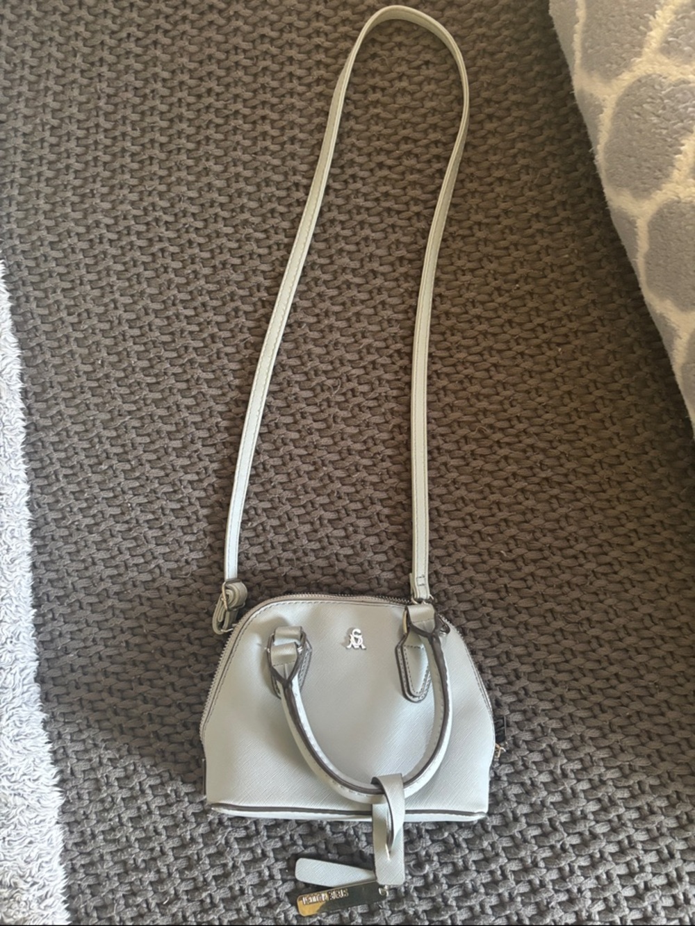 Steve Madden Light Blue Mini Dome Satchel - Picture 2 of 3